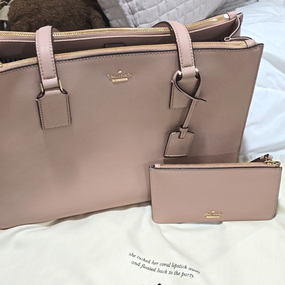 Kate Spade tote and wallet